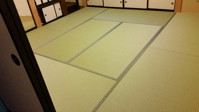 和紙表の畳の張替え