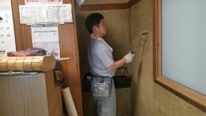 明日から魚沼市の内装工事をさせて頂きます。