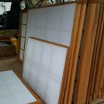 魚沼市に家を持っている熊本のお客様から障子と網戸の張り替えの注文を頂きました。