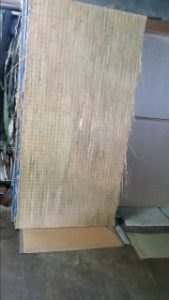 30kgの畳の表替えを魚沼で頑張っています。