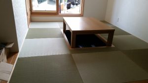 縁無し畳を納めた足でお中元を、そしてしばしお楽しみ。