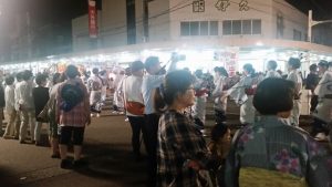 魚沼市小出祭りも最終日に行ってきました。