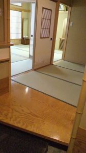 湯沢町・苗場の畳工事は今年の締めくくり!