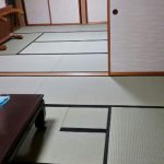 魚沼の畳の表替え工事が無事に終わりました。重たかった~