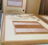 久しぶりに二間半(幅広)の襖の張り替えをしてます。