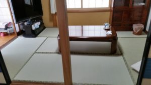 魚沼市のお客様からのご紹介で畳の表替え工事と内装工事をさせて頂くことになりました。