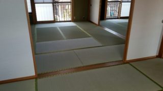 魚沼市のお客様から畳と襖の張り替え工事を頂きました。
