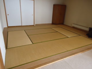 魚沼市のお客様からマンションの畳工事を紹介して頂きました。