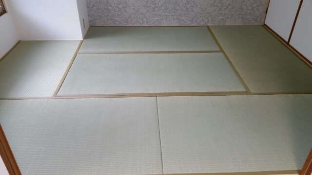 湯沢のマンションの畳工事