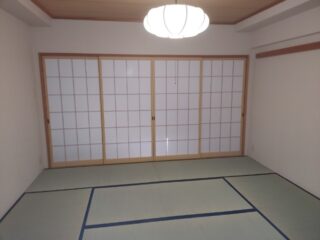 長岡市の市営住宅・県営住宅のお客様からの畳・障子と襖の張り替え工事のご注文を頂けるようにまりました。