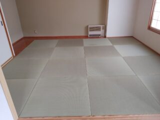 畳と内装・襖・障子・網戸の張り替え工事を通して今年も充実した1年となりました。